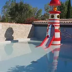Semesterbostad Comfort Mobile Home At Camping De Lescale Terrace Pool & Cap Dagde C43 *